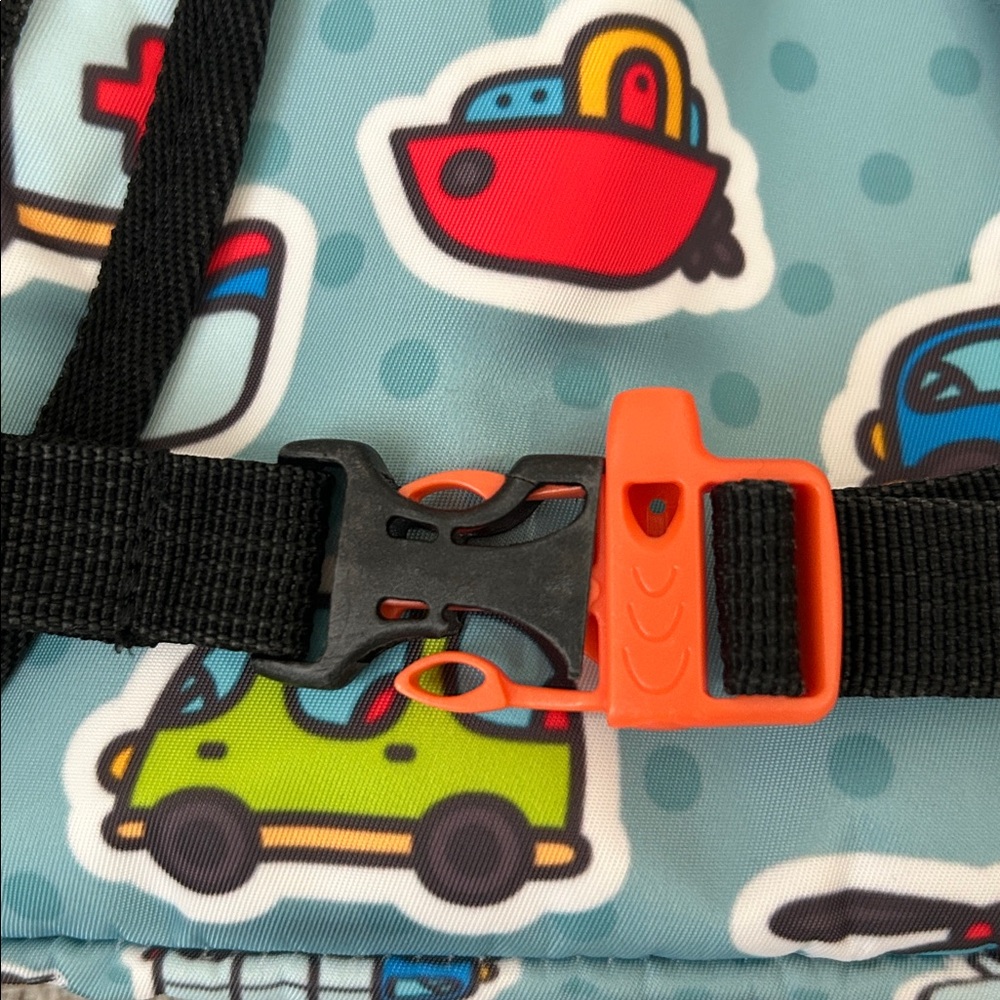 Colorful Transportation Themed Backpack - Picture 6 of 6